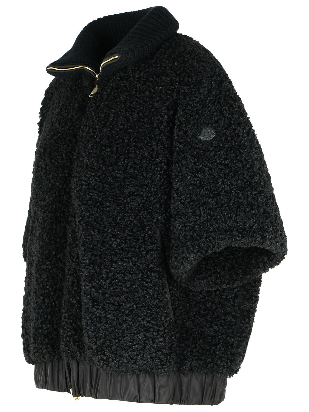 Moncler MONCLER Reversible Hood In Black Polyester Size M / US 6-8 / IT 42-44 - 2 Thumbnail