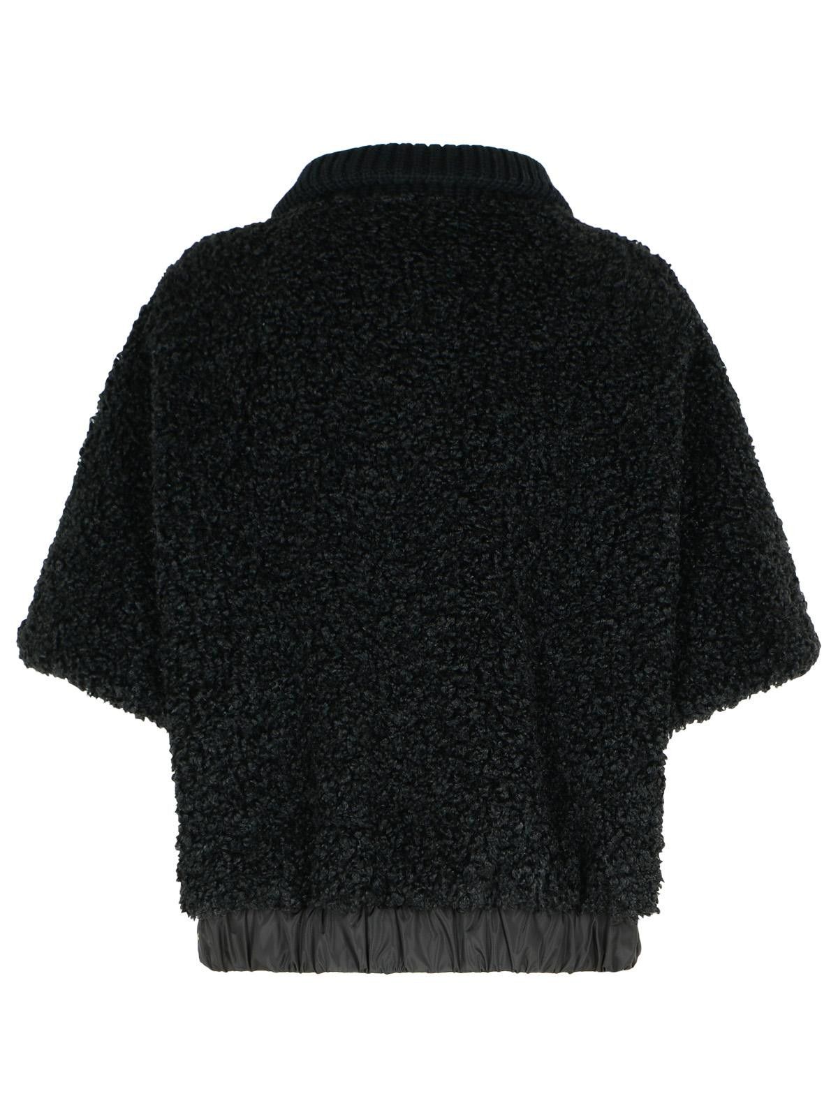 Moncler MONCLER Reversible Hood In Black Polyester Size M / US 6-8 / IT 42-44 - 3 Thumbnail
