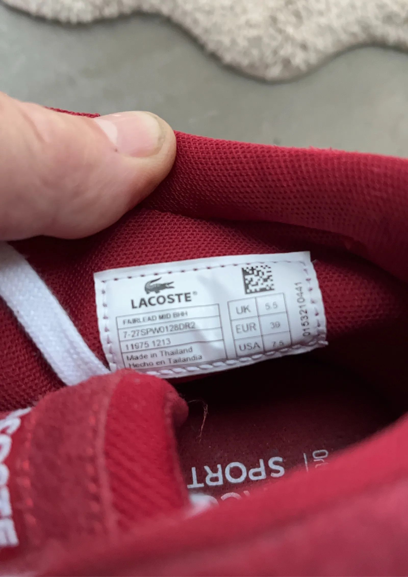 Lacoste Lacoste Sneakers Size US 9 / IT 39 - 3 Thumbnail