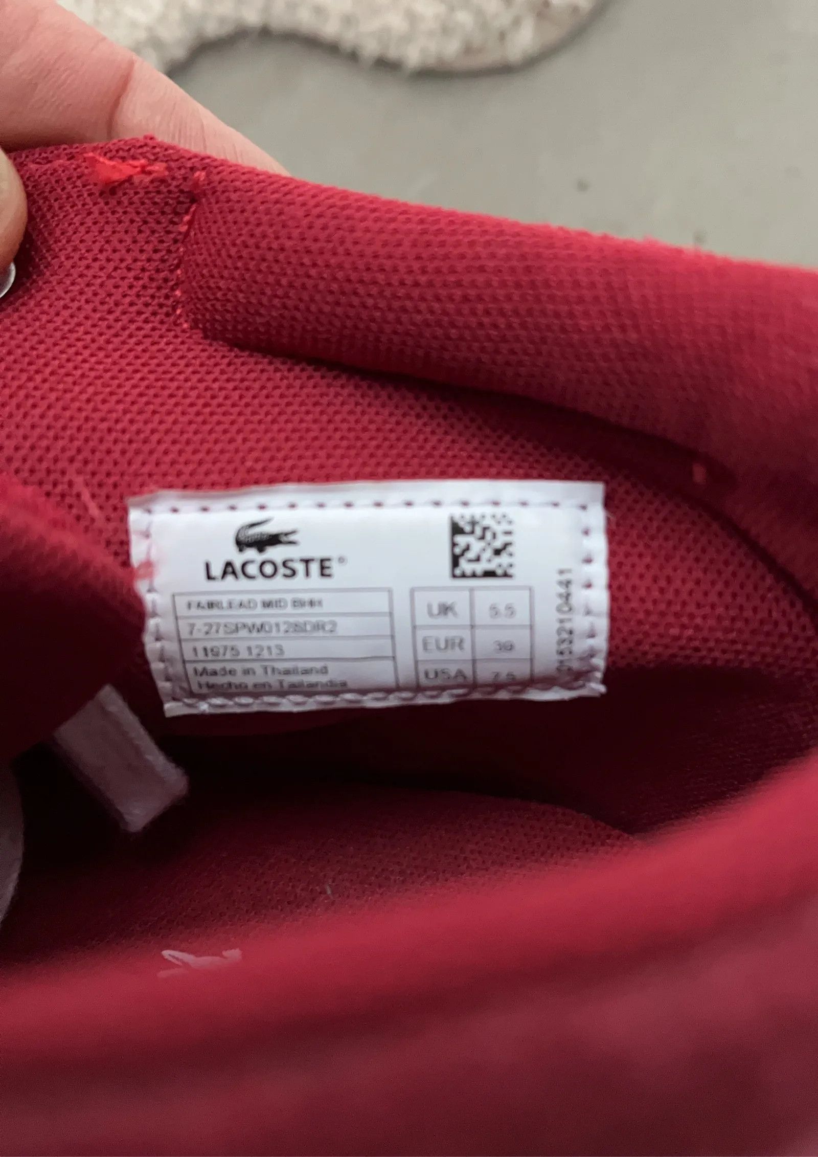 Lacoste Lacoste Sneakers Size US 9 / IT 39 - 2 Thumbnail