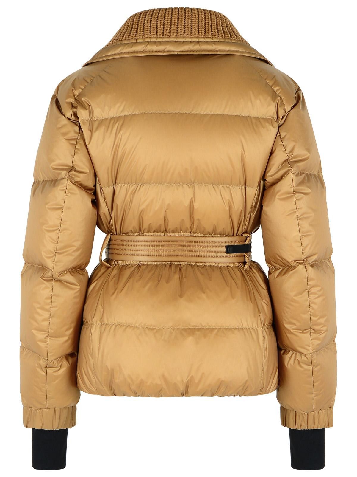 Moncler Grenoble MONCLER GRENOBLE Padded 'Bataillouse' Ski Jacket With Camel Beige Polyamide Belt Size M / US 6-8 / IT 42-44 - 3 Thumbnail