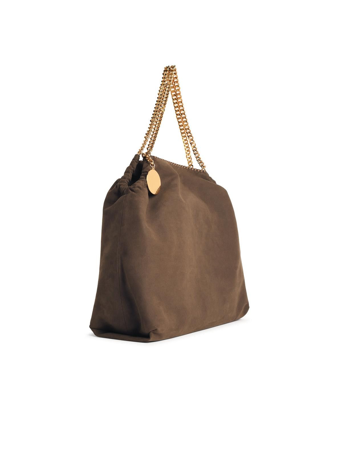Stella McCartney STELLA McCARTNEY 'Tote Falabella' Brown Vegan Leather Bag With Drawstring Size ONE SIZE - 2 Thumbnail