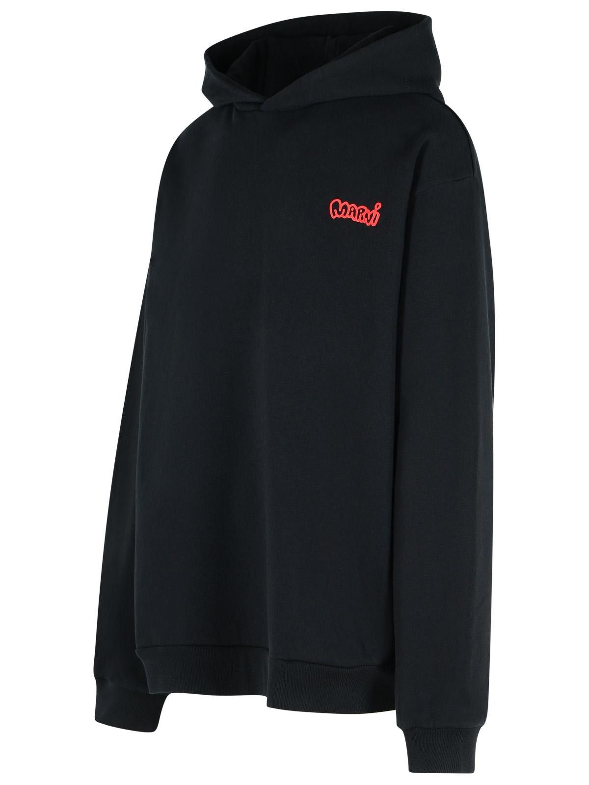 Marni MARNI Black Cotton Sweatshirt Size US L / EU 52-54 / 3 - 2 Thumbnail