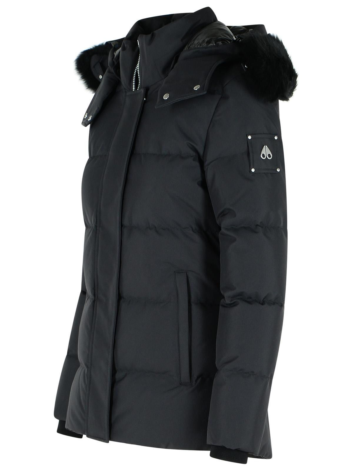 Moose Knuckles MOOSE KNUCKLES 'Cloud 3Q' Black Nylon Down Jacket Size L / US 10 / IT 46 - 2 Thumbnail