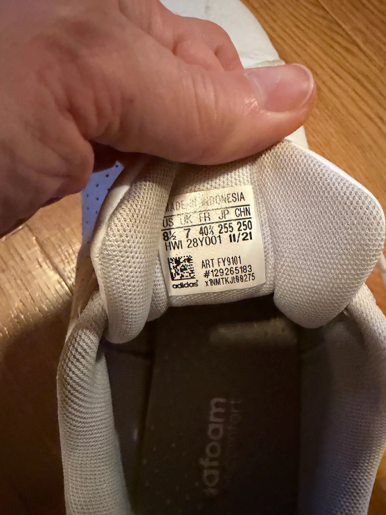 Adidas Adidas Cloudfoam comfort Sneakers Size US 10 / IT 40 - 3 Thumbnail