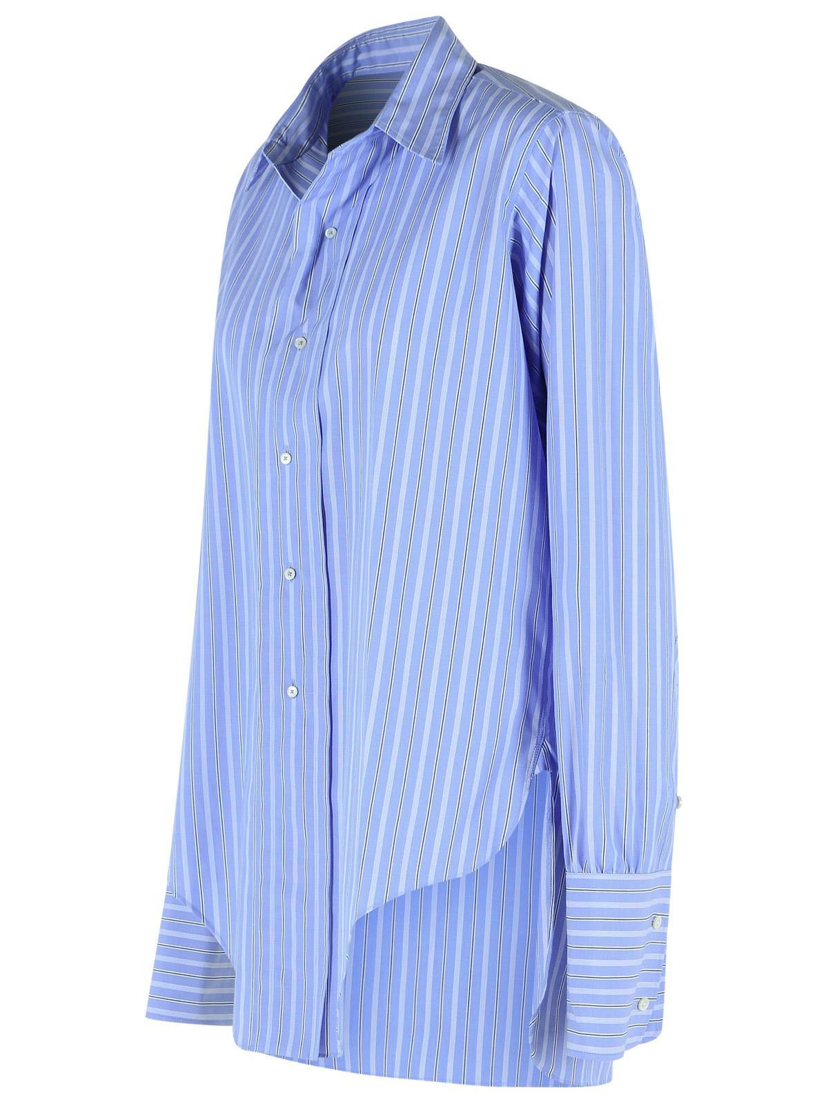 Maison Margiela MAISON MARGIELA Light Blue Cotton Shirt Size S / US 4 / IT 40 - 2 Thumbnail