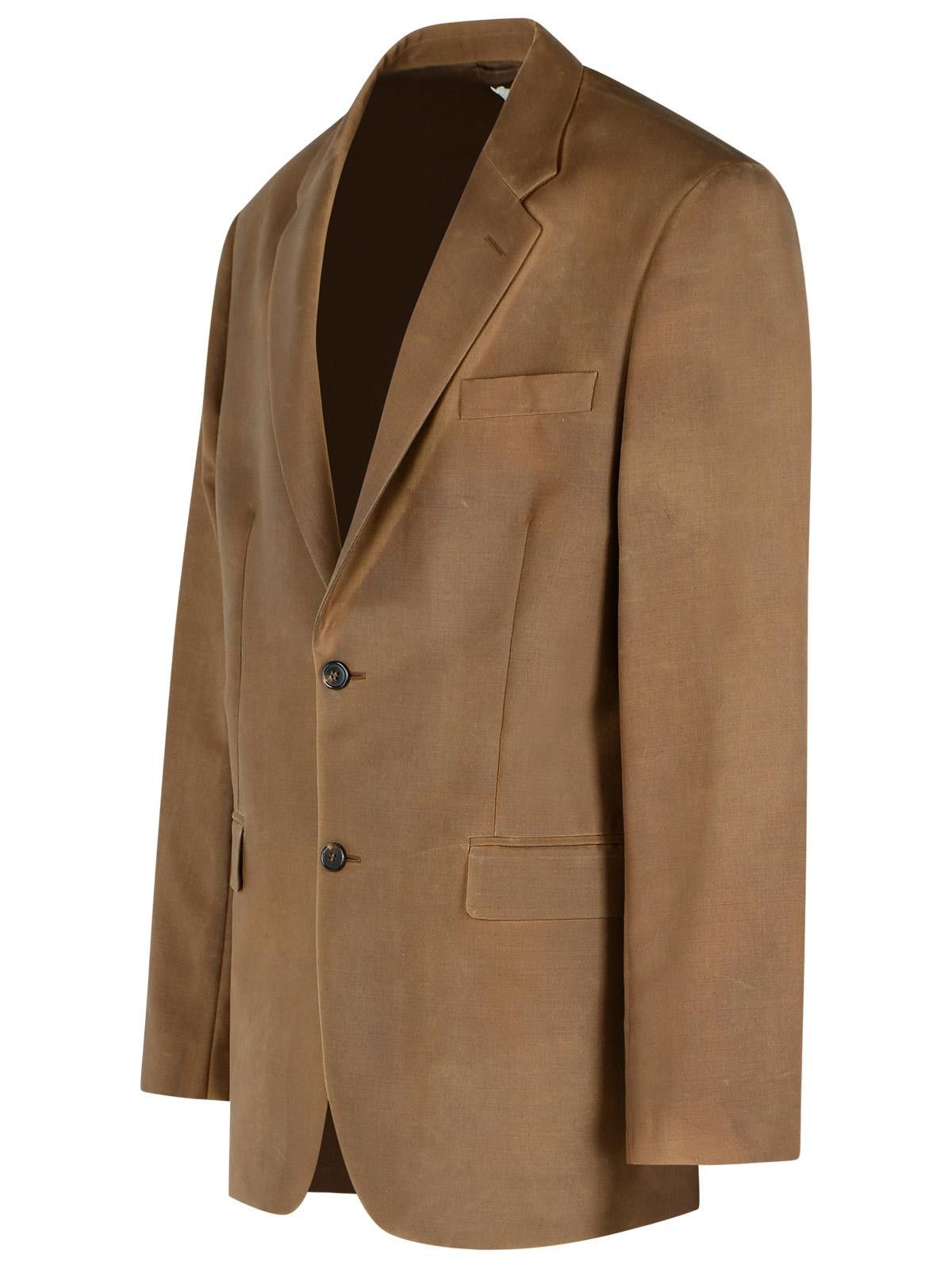 Maison Margiela MAISON MARGIELA Blazer In Mohair And Brown Wool Size US S / EU 44-46 / 1 - 2 Thumbnail