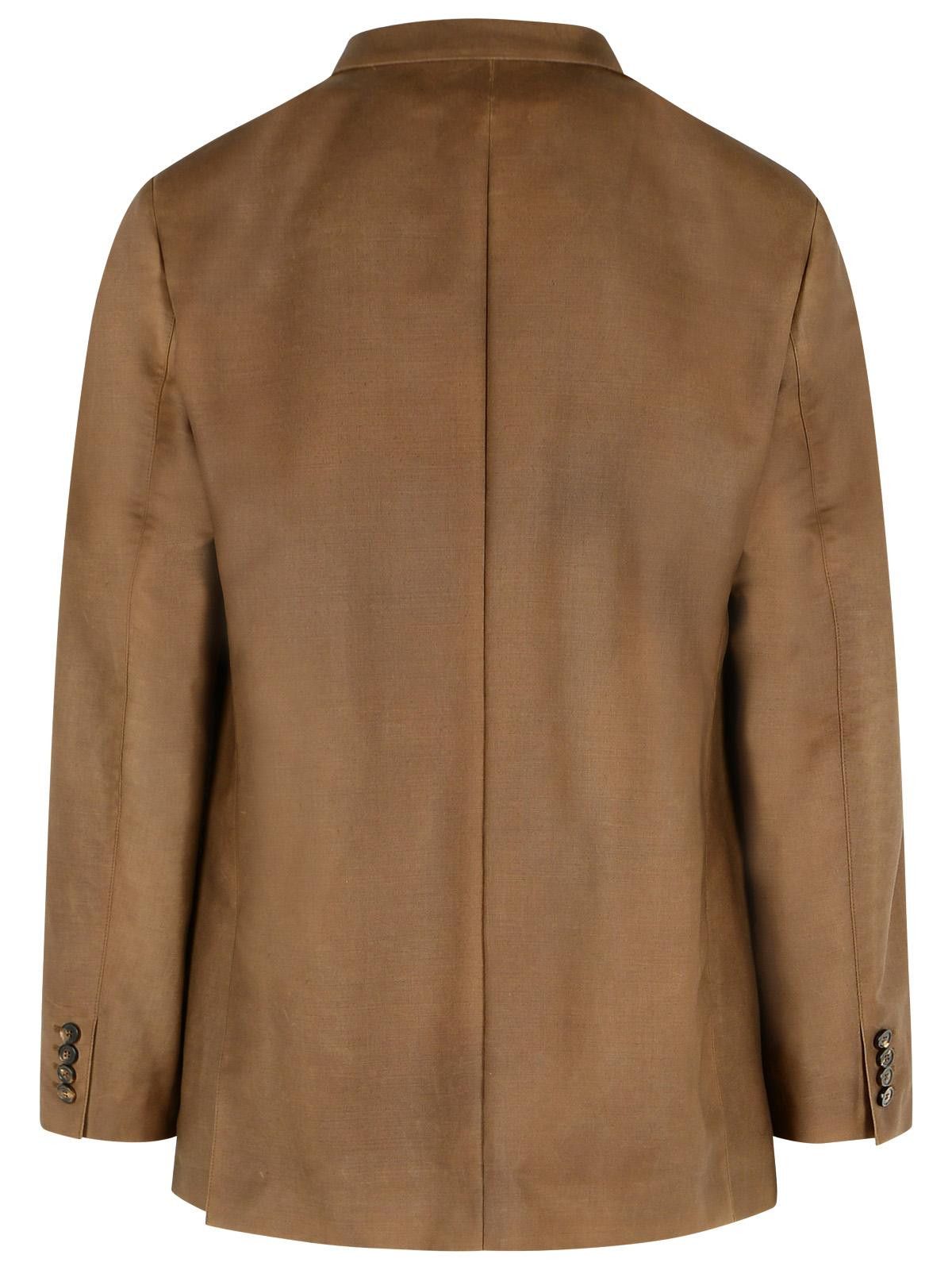 Maison Margiela MAISON MARGIELA Blazer In Mohair And Brown Wool Size US S / EU 44-46 / 1 - 3 Thumbnail