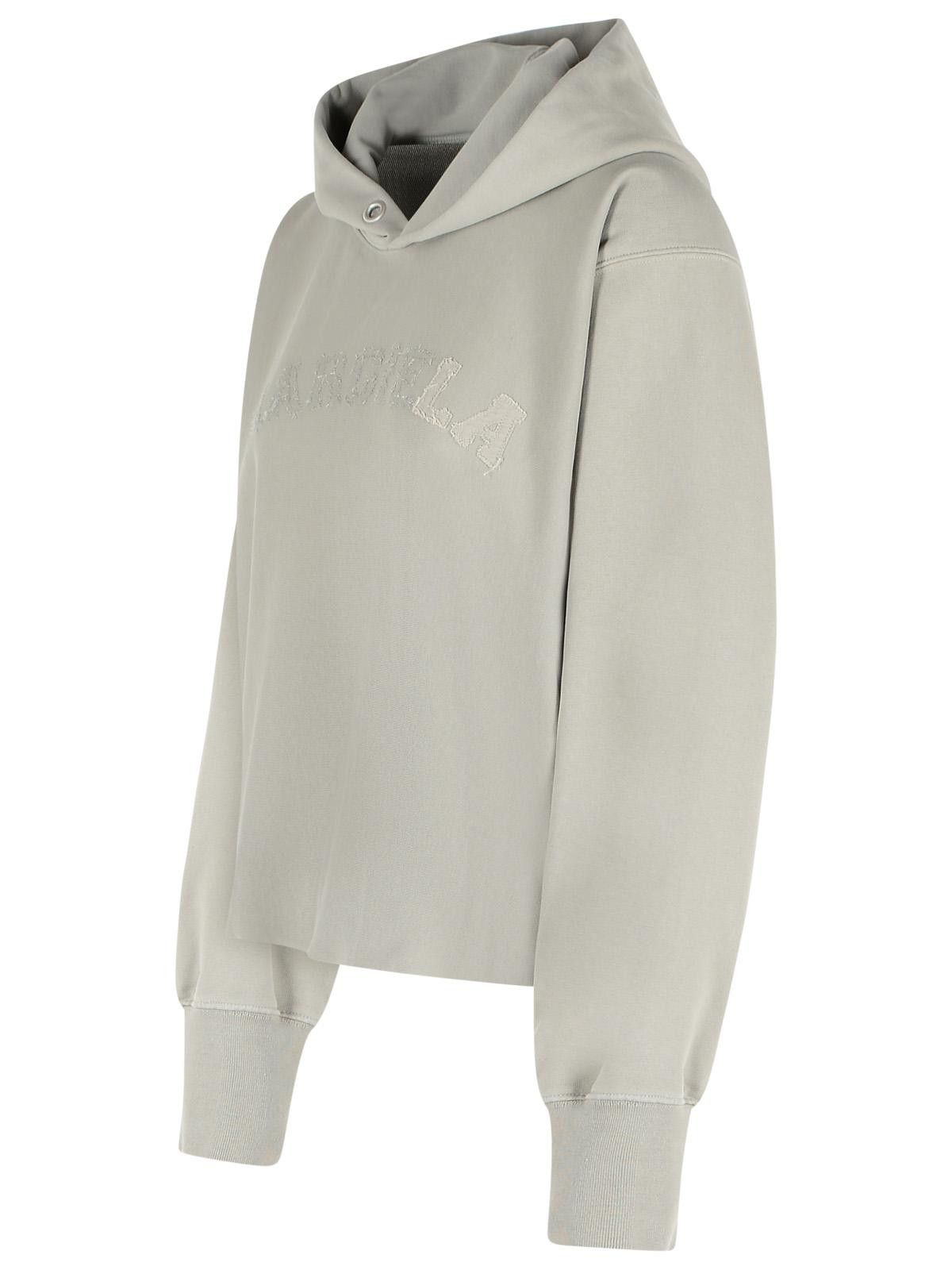 Maison Margiela MAISON MARGIELA Beige Cotton Hoodie Size M / US 6-8 / IT 42-44 - 2 Thumbnail