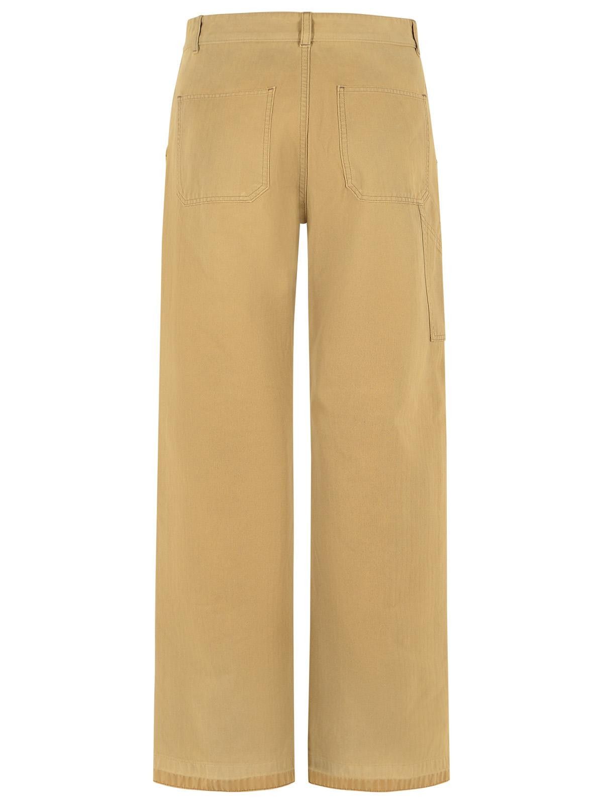 Maison Margiela MAISON MARGIELA Beige Cotton Jeans Size 25" / US 0 / IT 36 - 3 Thumbnail