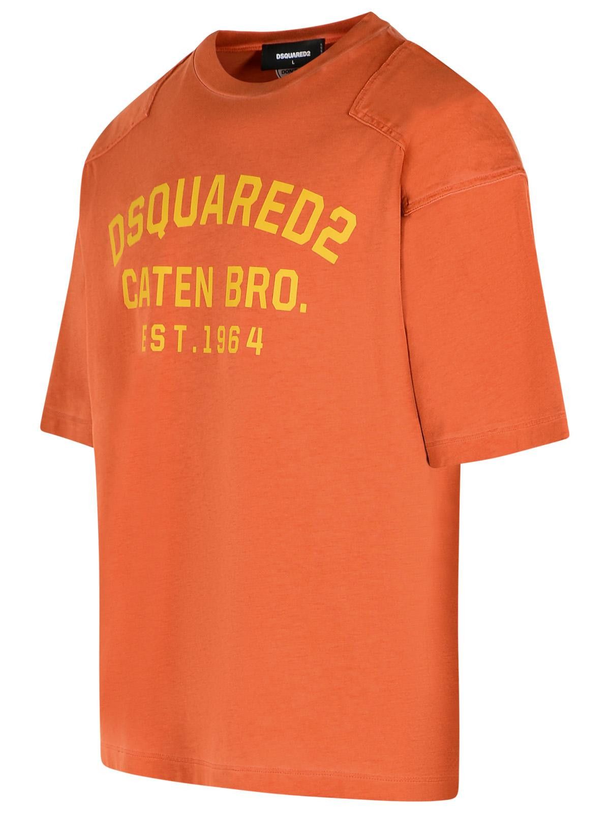 Dsquared2 DSQUARED2 Brick Cotton T-Shirt Size US L / EU 52-54 / 3 - 2 Thumbnail