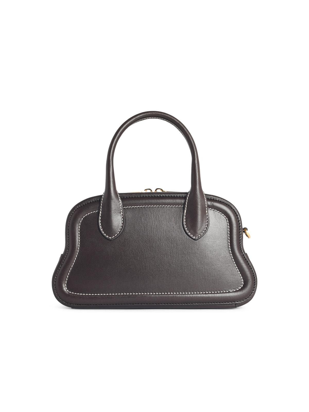 Bally BALLY Unda' Ebony Garnet Leather Bag Size ONE SIZE - 3 Thumbnail