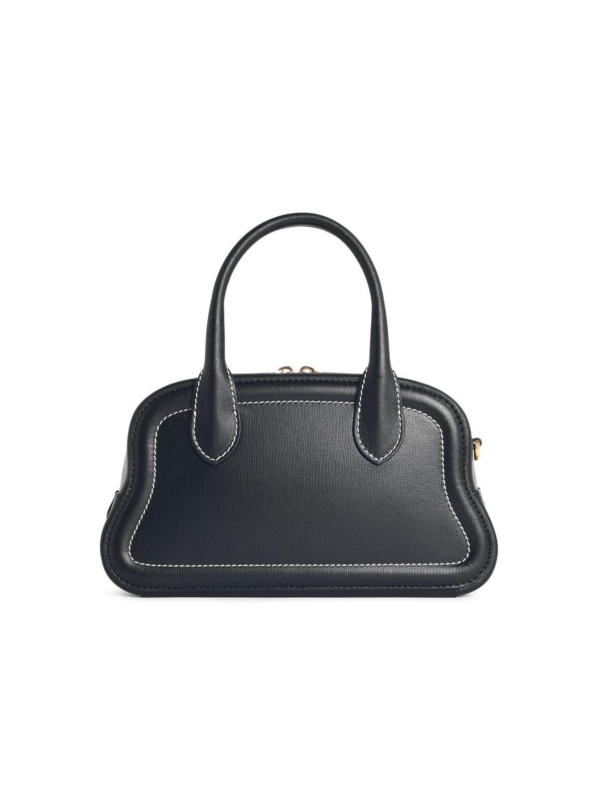 Bally BALLY 'Unda' Black Grenade Leather Bag Size ONE SIZE - 3 Thumbnail