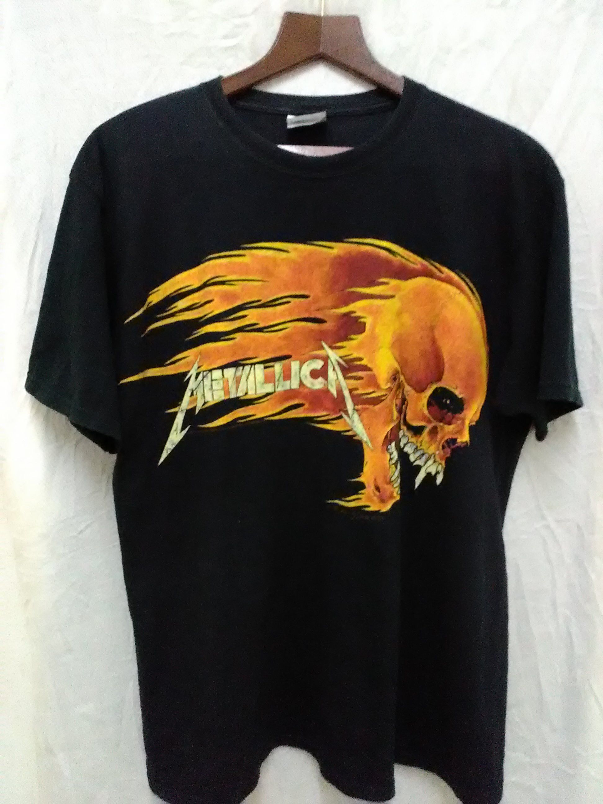 Metallica METALLICA Pushead Sun Skull T-shirt (2007) | Grailed