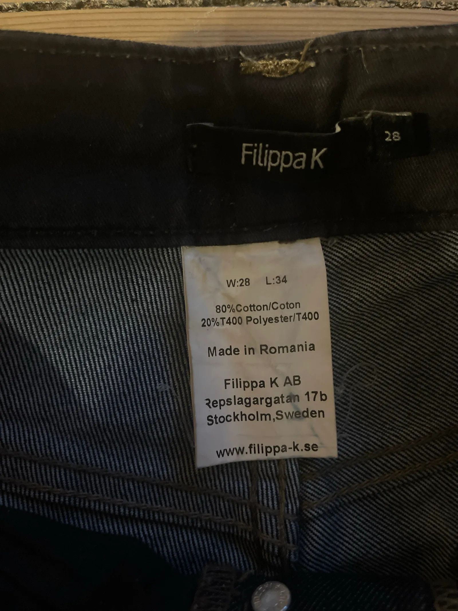 Filippa K Filippa K Jeans Size 28" / US 6 / IT 42 - 3 Thumbnail