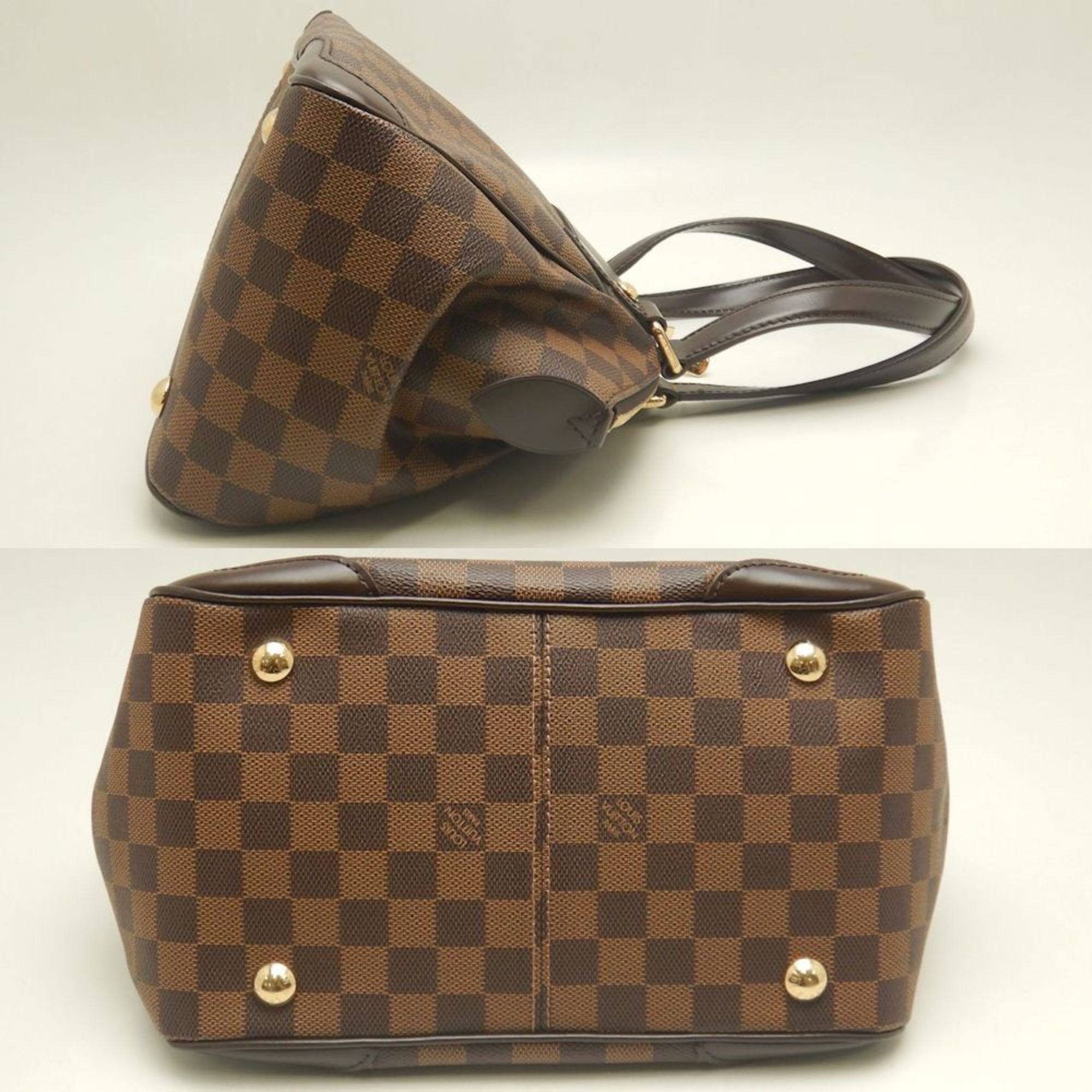 Louis Vuitton LOUIS VUITTON Damier Verona PM N41117 Ebene Handbag for Women, 253262 Size ONE SIZE - 4 Thumbnail