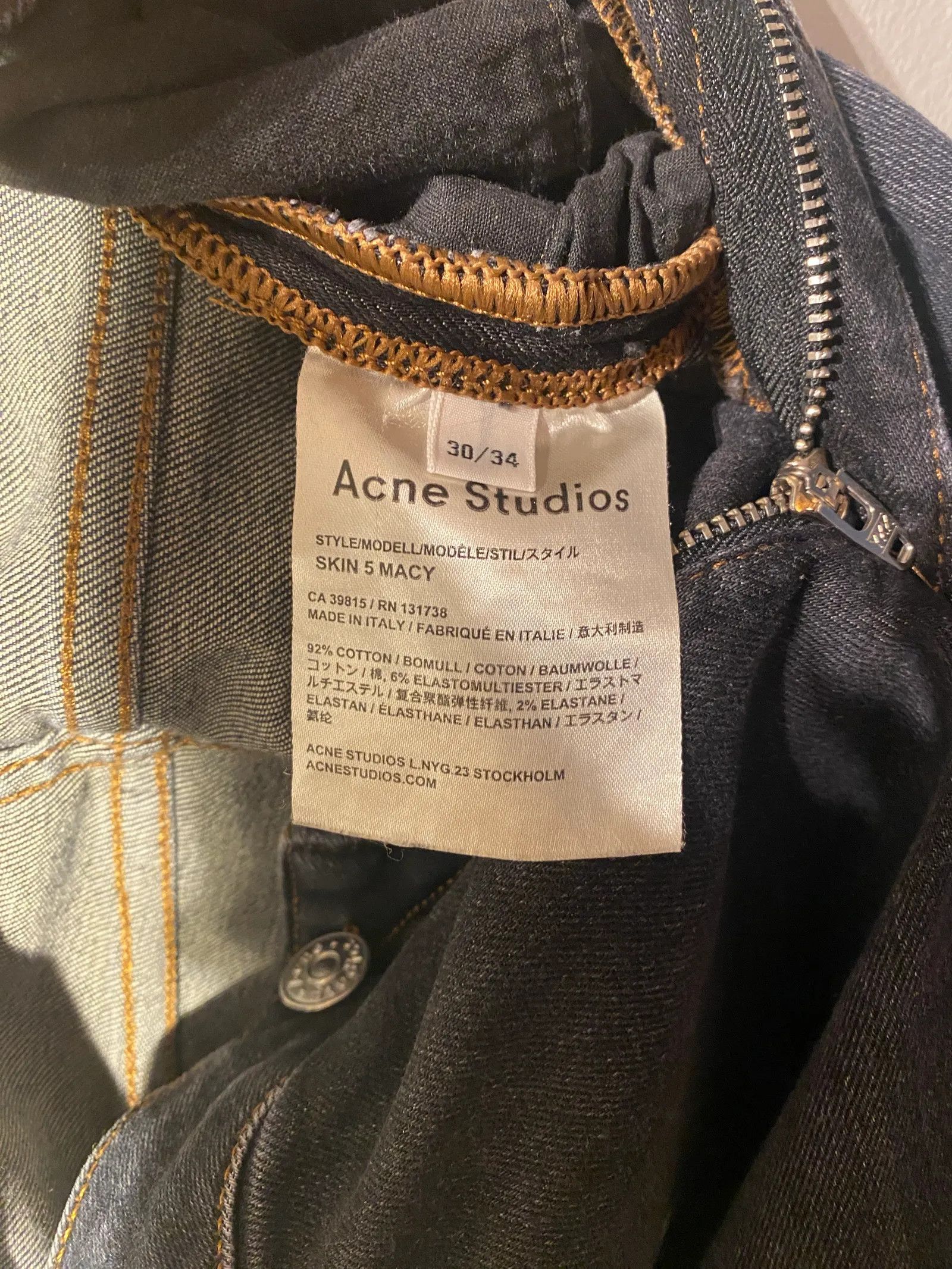 Acne Studios Acne Studios Skin 5 Macy Jeans Size 30" / US 8 / IT 44 - 3 Thumbnail