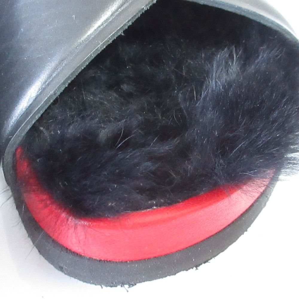 Celine Celine Celine Cross Belt Flat Fur Sandals Natural Material Shoes DUTY FREE for USA Size ONE SIZE - 12 Thumbnail