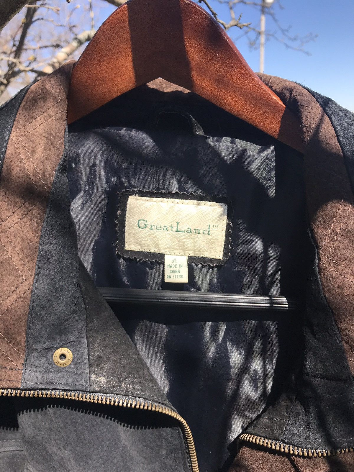 Great Land Vintage Black Denim Jacket | Grailed