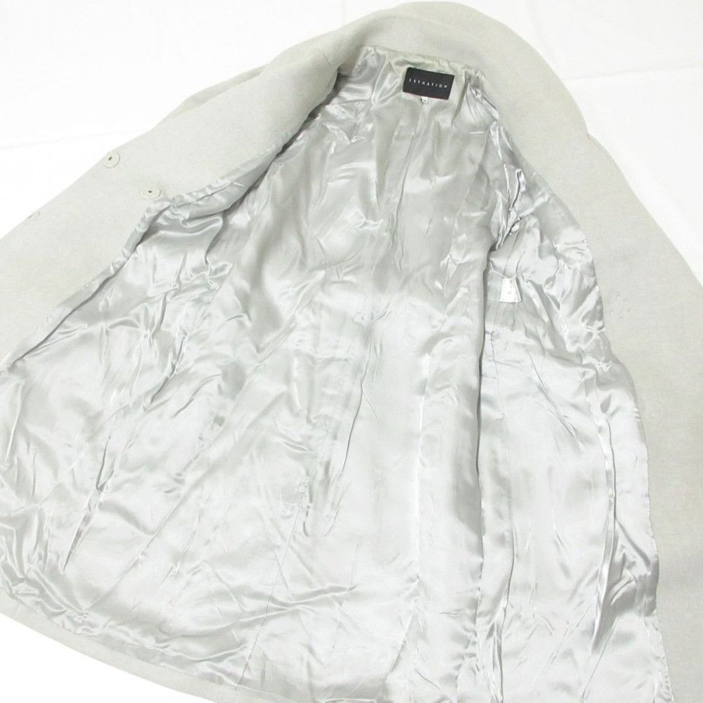Other ESTNATION Big Collar Belted Long Coat Others Outerwear DUTY FREE for USA