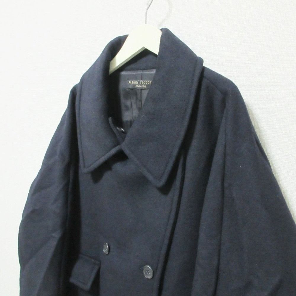 Other Other ALBINO TEODORO Mohair Blend Long Double Coat Others Outerwear DUTY FREE for USA Size ONE SIZE - 4 Thumbnail