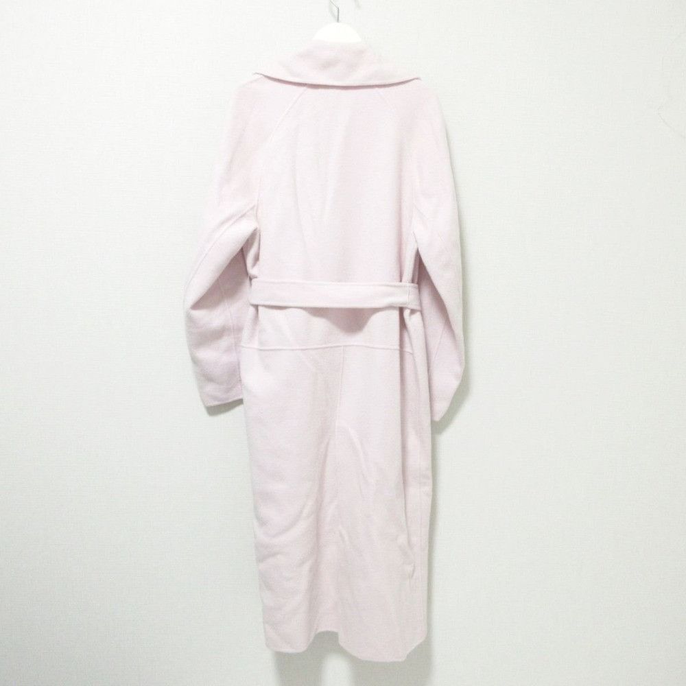 Other Other ANAYI Wool Long Coat Leather Outerwear DUTY FREE for USA Size ONE SIZE - 2 Thumbnail