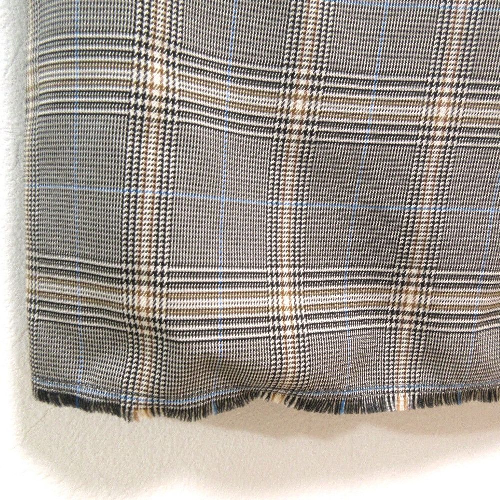 Other Other ebure Glen Check Wool Rayon Long Skirt Others Skirts DUTY FREE for USA Size ONE SIZE - 4 Thumbnail