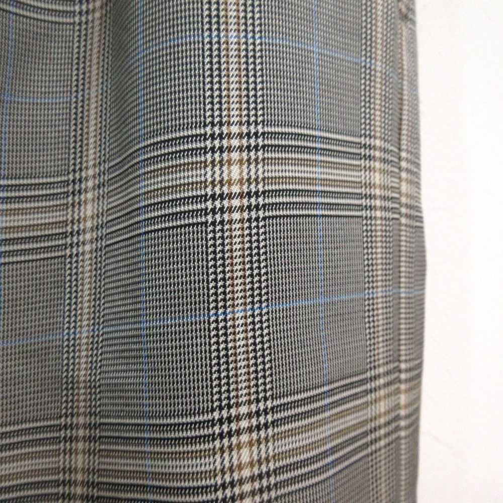Other Other ebure Glen Check Wool Rayon Long Skirt Others Skirts DUTY FREE for USA Size ONE SIZE - 7 Thumbnail
