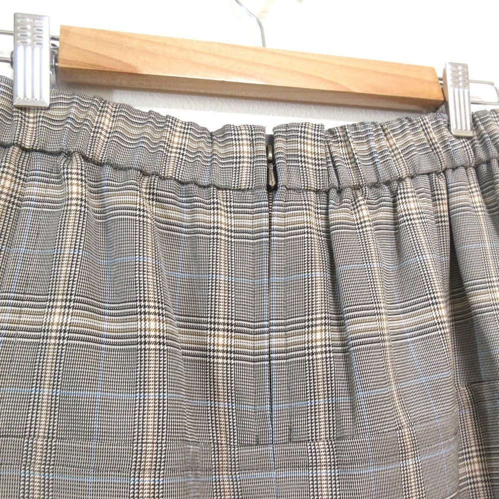 Other Other ebure Glen Check Wool Rayon Long Skirt Others Skirts DUTY FREE for USA Size ONE SIZE - 6 Thumbnail