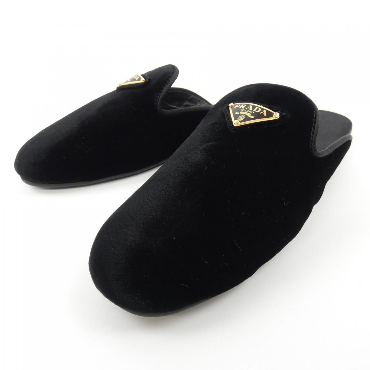 Prada Prada Prada 1S386N Velvet Sandals Others Shoes 1S386N DUTY FREE for USA Size ONE SIZE - 3 Thumbnail