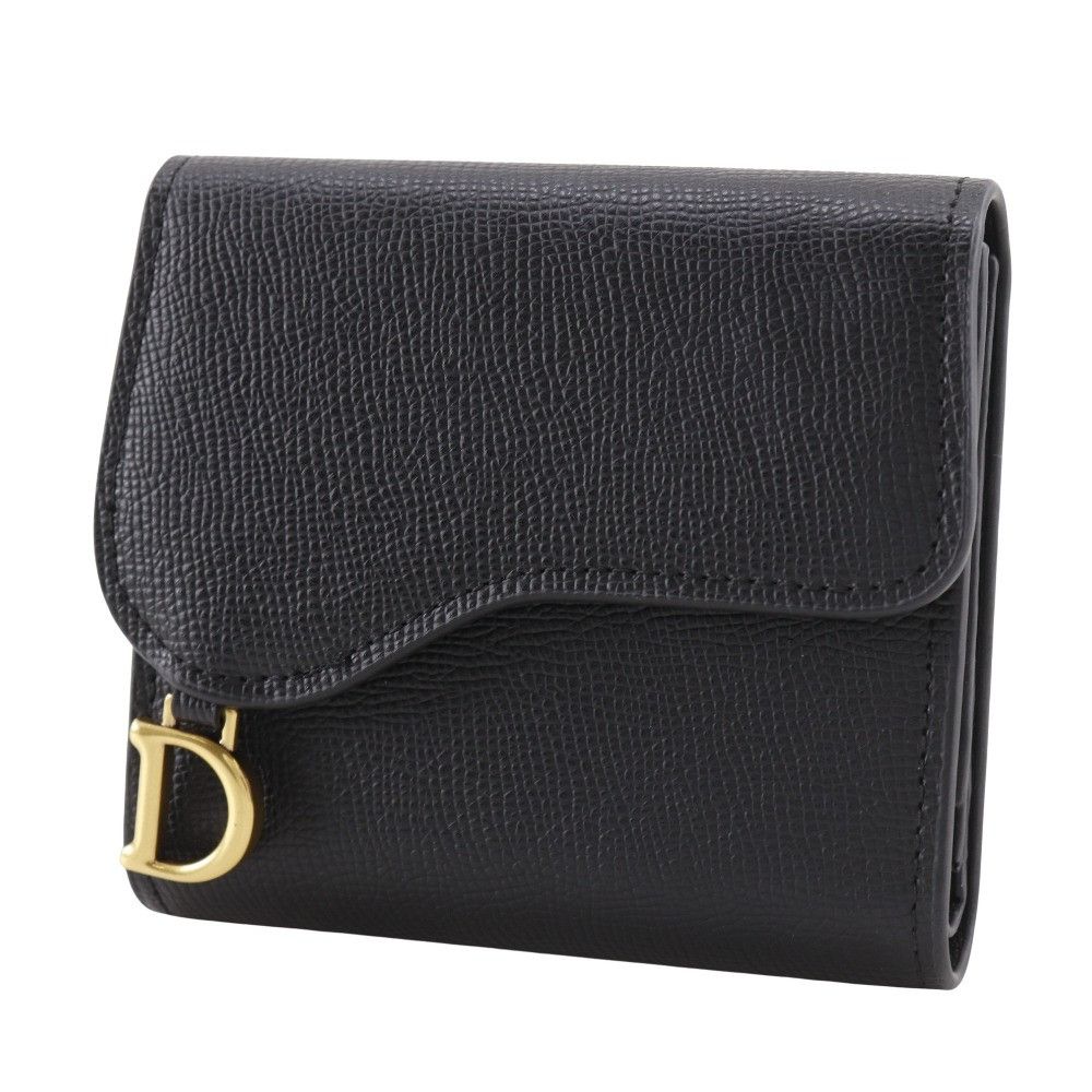 Dior Dior Dior Compact Wallet Calf Compact Wallet Leather Short Wallet DUTY FREE for USA Size ONE SIZE - 2 Thumbnail