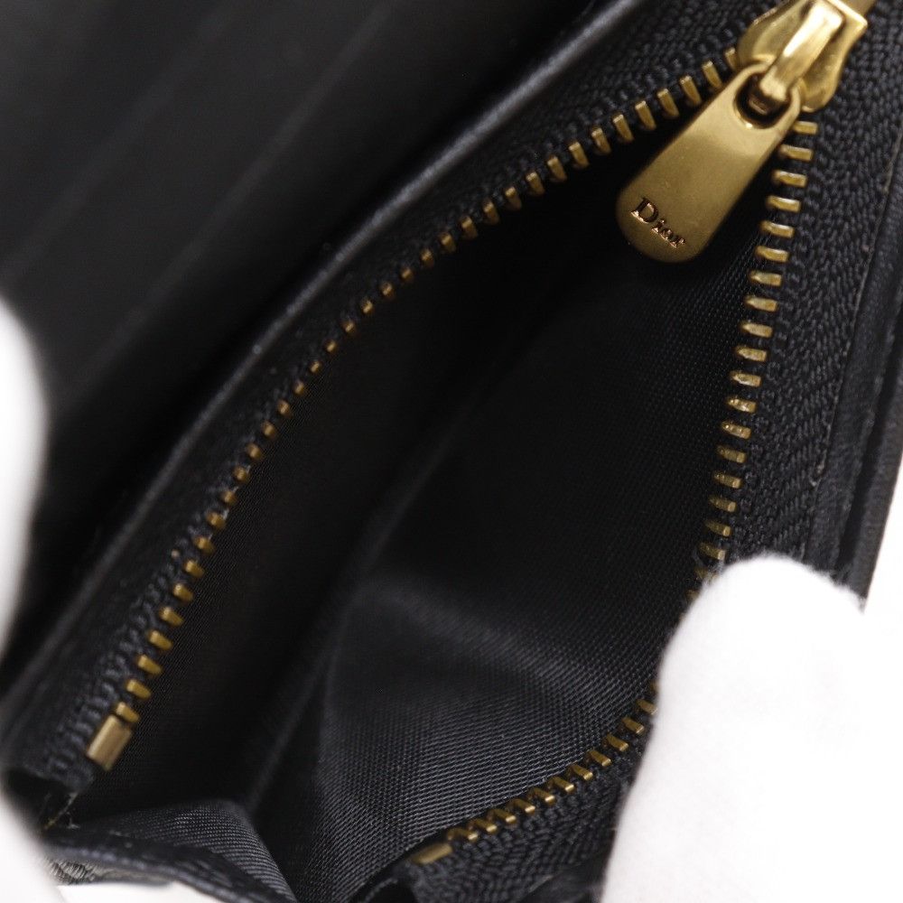 Dior Dior Dior Compact Wallet Calf Compact Wallet Leather Short Wallet DUTY FREE for USA Size ONE SIZE - 7 Thumbnail