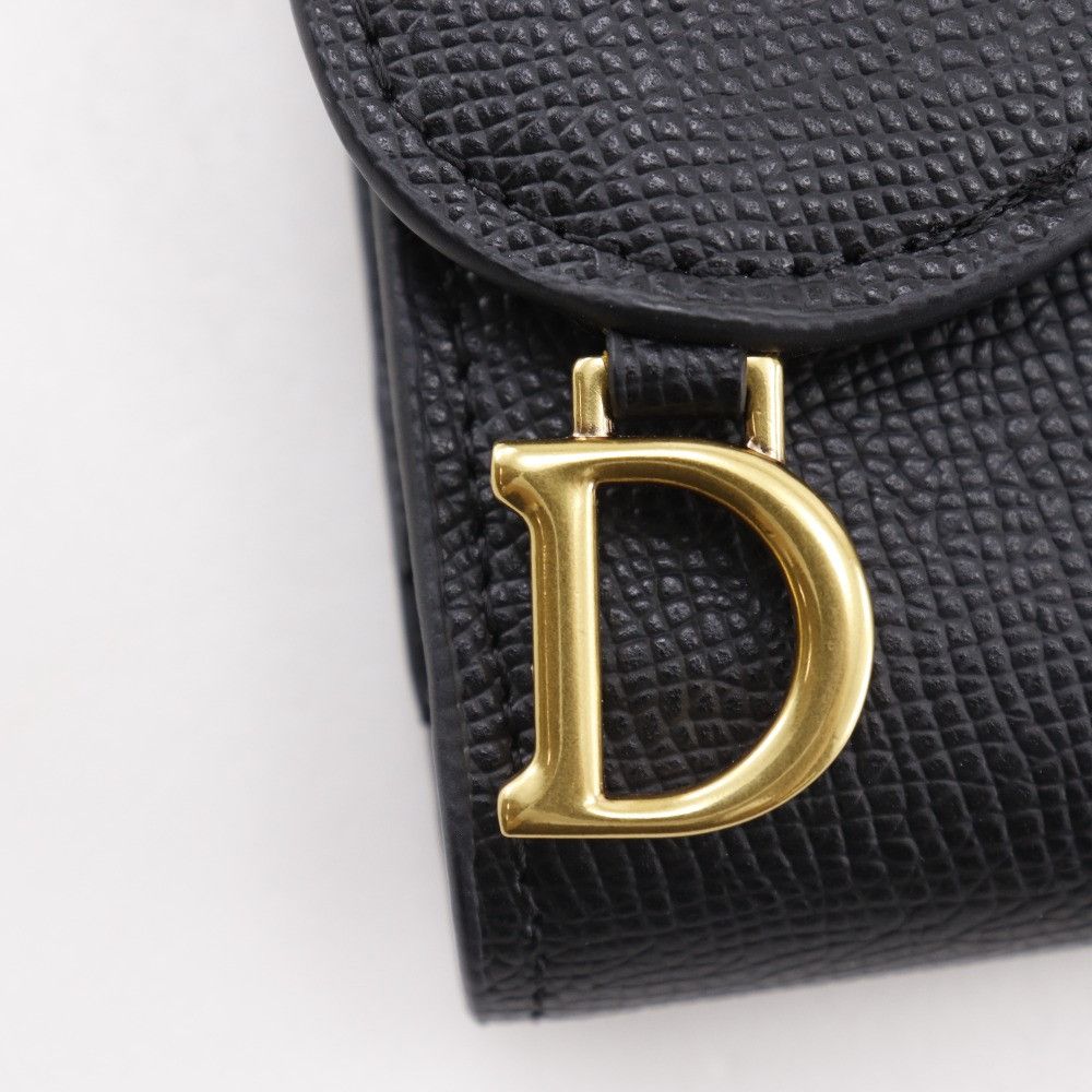 Dior Dior Dior Compact Wallet Calf Compact Wallet Leather Short Wallet DUTY FREE for USA Size ONE SIZE - 18 Thumbnail
