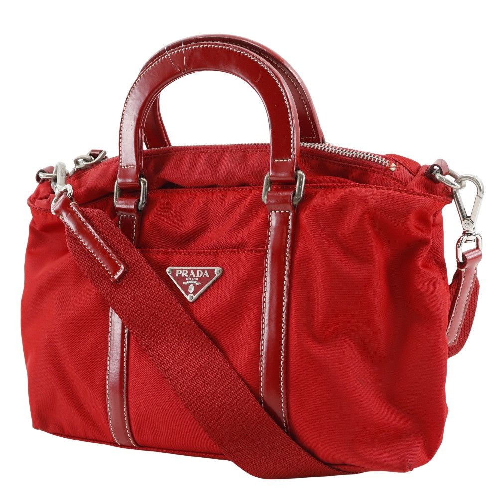 Prada Prada Prada 2way Nylon Handbag Others Handbag DUTY FREE for USA Size ONE SIZE - 2 Thumbnail