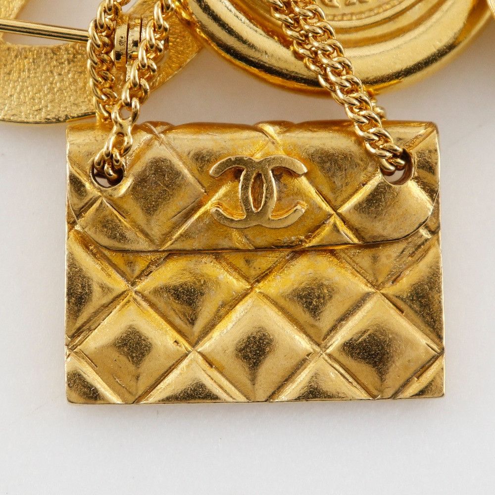 Chanel Chanel Chanel Icon Charm Brooch Metal Brooch DUTY FREE for USA Size ONE SIZE - 7 Thumbnail