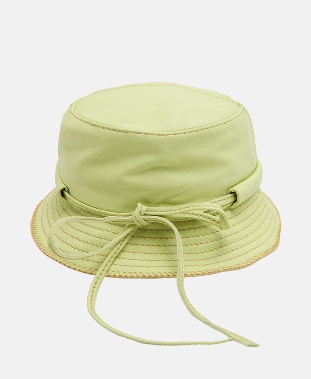 Jacquemus Leather bucket hat Size ONE SIZE - 2 Thumbnail