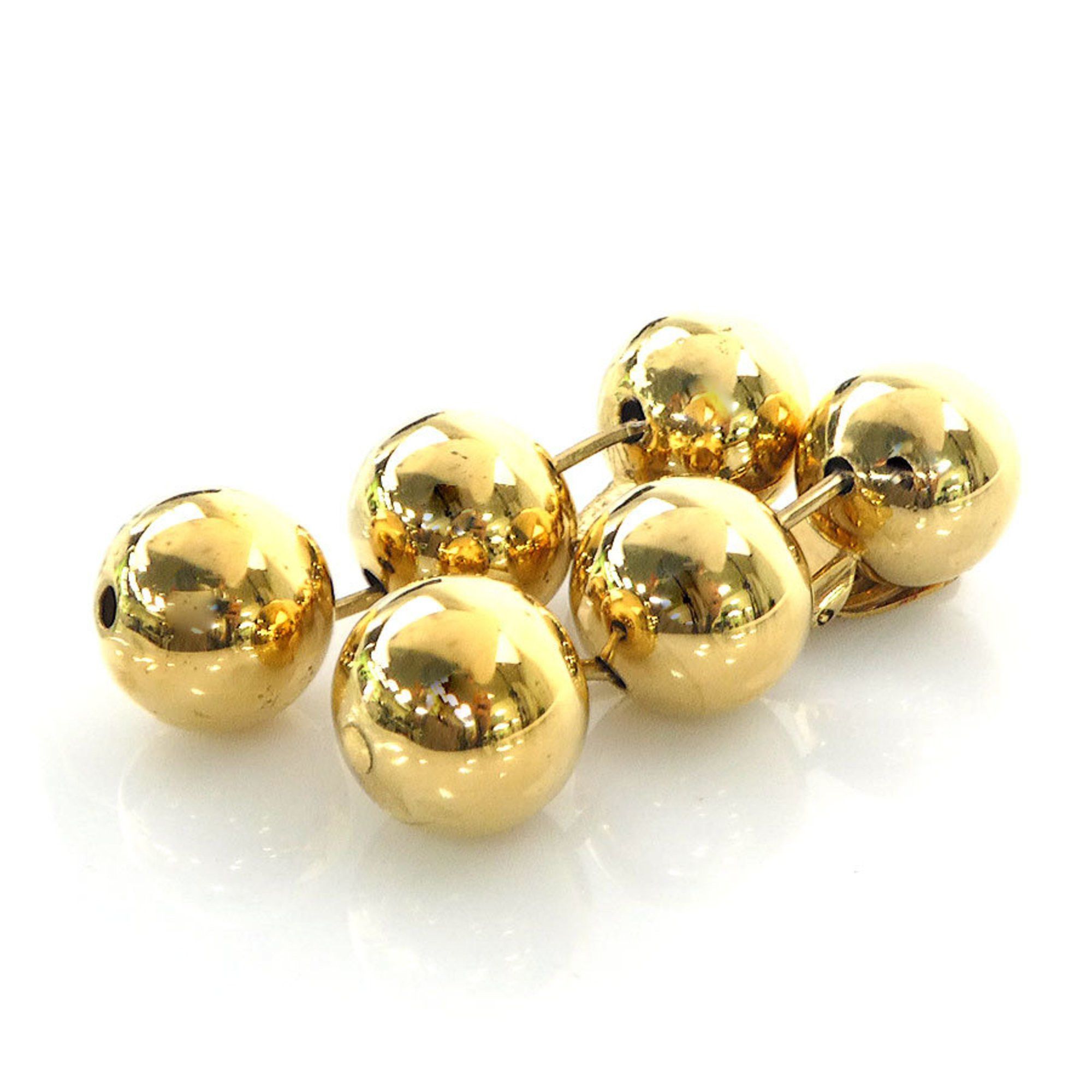 Balenciaga Balenciaga earrings, metal, gold, women's, h31649a Size ONE SIZE - 3 Thumbnail