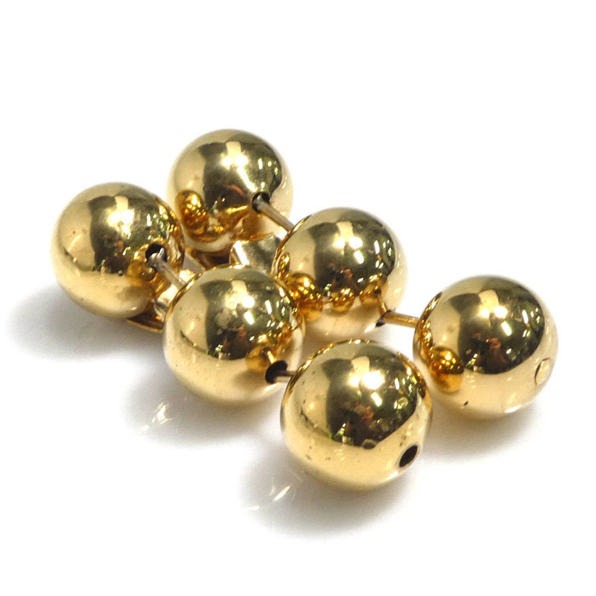 Balenciaga Balenciaga earrings, metal, gold, women's, h31649a Size ONE SIZE - 2 Thumbnail