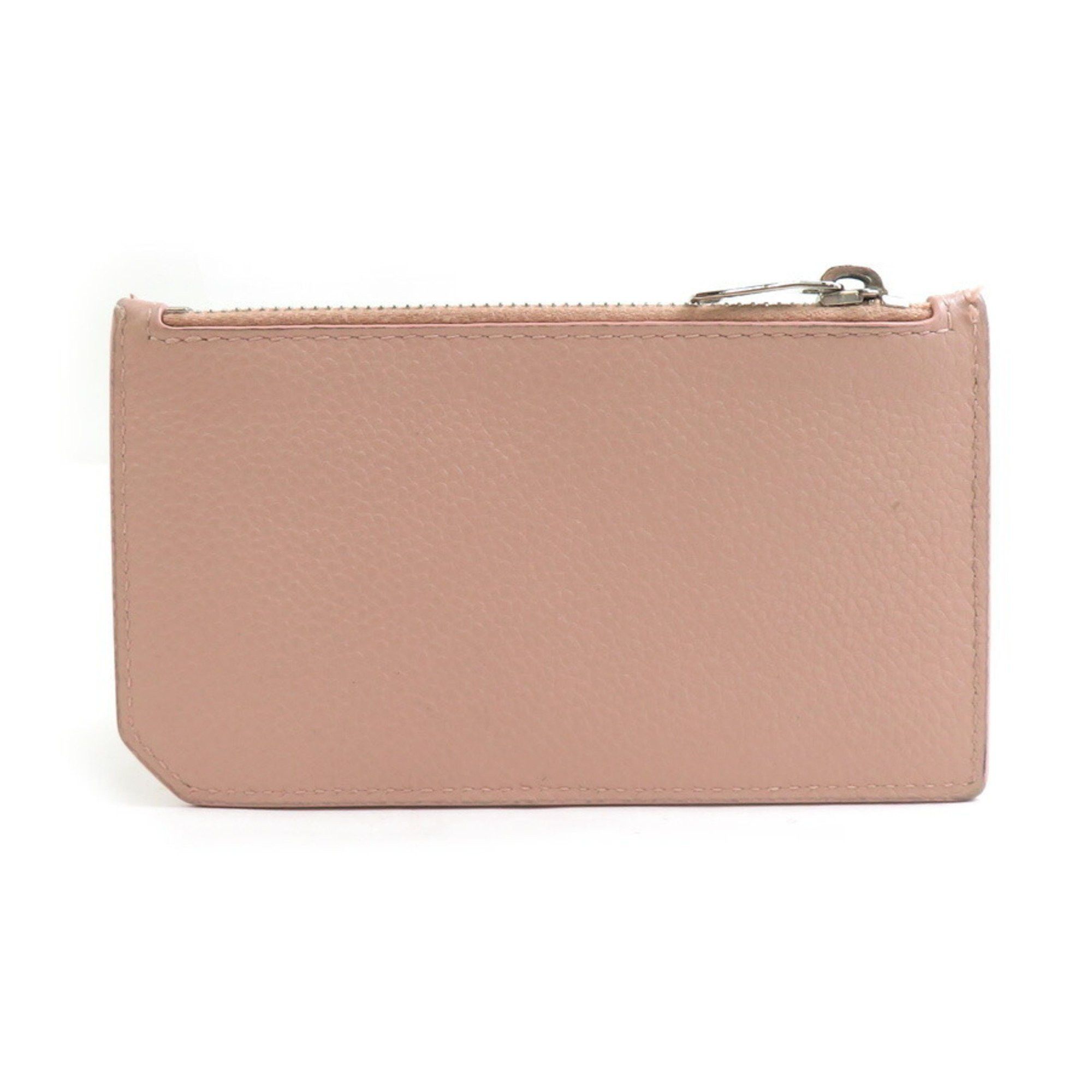 Yves Saint Laurent Yves Saint Laurent wallet/coin case, pink leather, women's, r10855a Size ONE SIZE - 2 Thumbnail