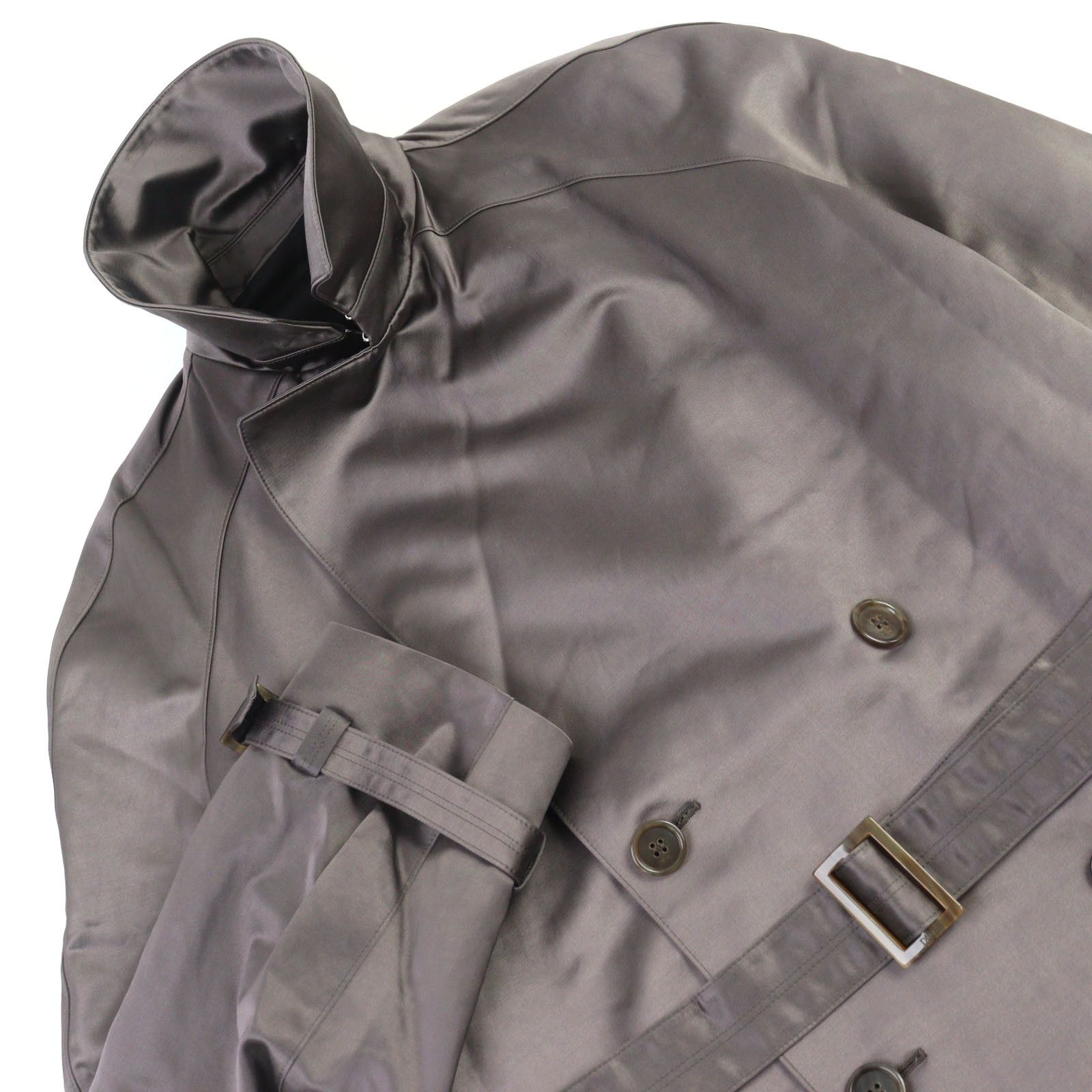Dior Dior Dior Technical cotton satin Trench Coat Cotton Outerwear 943C301A4698 DUTY FREE for USA Size ONE SIZE - 2 Thumbnail