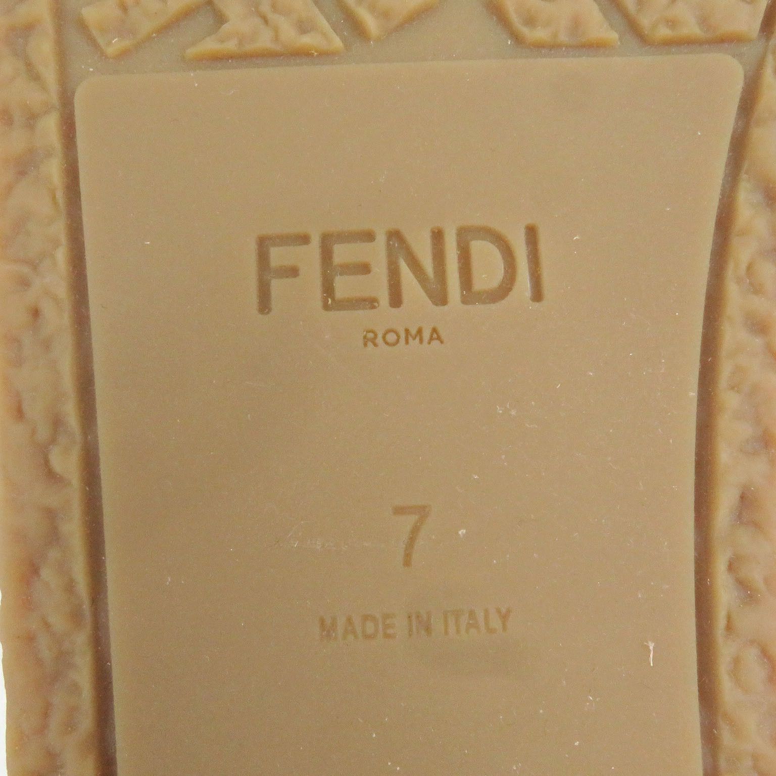 Fendi Fendi Fendi Olock FF logo Nubuck Leather Loafers Leather Shoes 7P1589 DUTY FREE for USA Size ONE SIZE - 10 Thumbnail