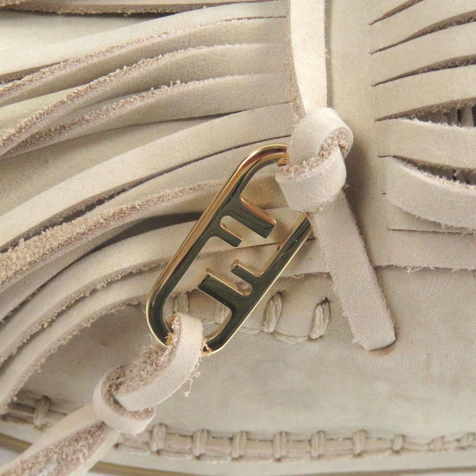 Fendi Fendi Fendi Olock FF logo Nubuck Leather Loafers Leather Shoes 7P1589 DUTY FREE for USA Size ONE SIZE - 7 Thumbnail