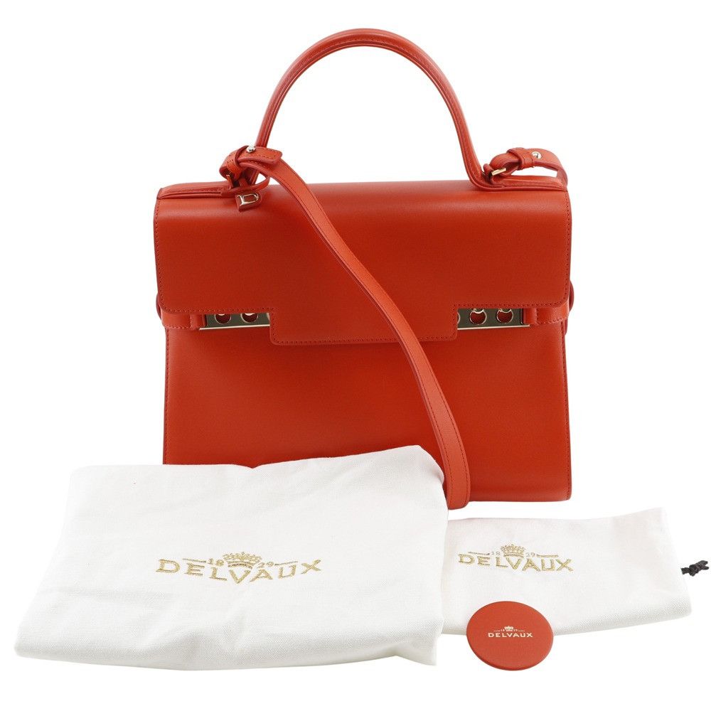 Delvaux Delvaux Delvaux Tempête GM Calf 2way Bag Leather Handbag DUTY FREE for USA Size ONE SIZE - 19 Thumbnail