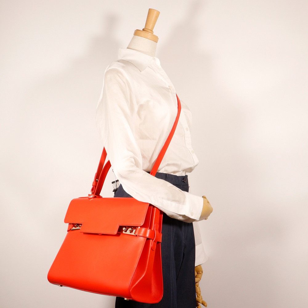 Delvaux Delvaux Delvaux Tempête GM Calf 2way Bag Leather Handbag DUTY FREE for USA Size ONE SIZE - 18 Thumbnail
