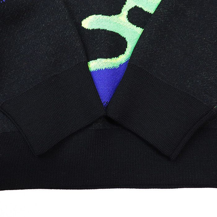 Louis Vuitton Louis Vuitton Louis Vuitton Wool Sweater Cotton Tops DUTY FREE for USA Size ONE SIZE - 4 Thumbnail