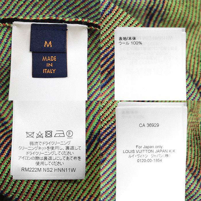 Louis Vuitton Louis Vuitton Louis Vuitton Wool Sweater Cotton Tops DUTY FREE for USA Size ONE SIZE - 9 Thumbnail