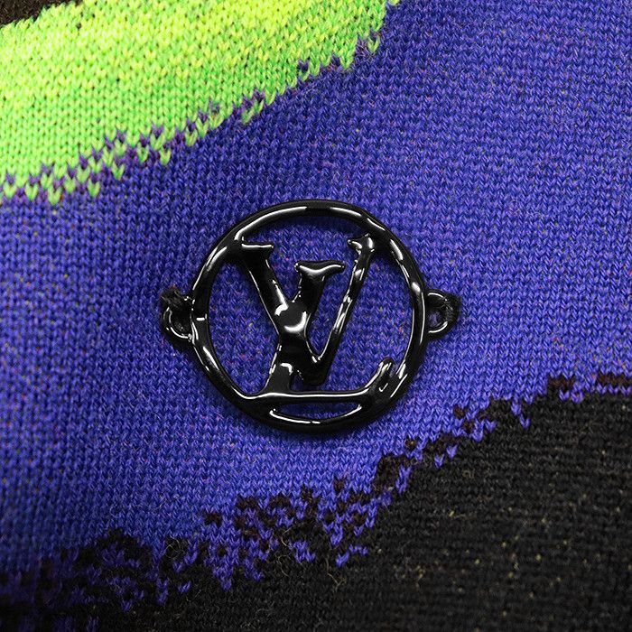 Louis Vuitton Louis Vuitton Louis Vuitton Wool Sweater Cotton Tops DUTY FREE for USA Size ONE SIZE - 3 Thumbnail