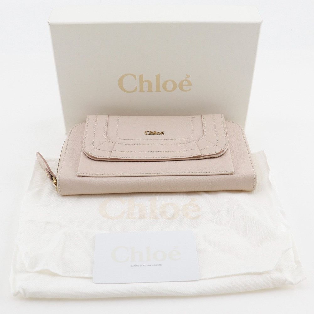 Chloe Chloe Chloe Paraty Leather Long Wallet Leather Long Wallet 3P0375-043 DUTY FREE for USA Size ONE SIZE - 20 Thumbnail