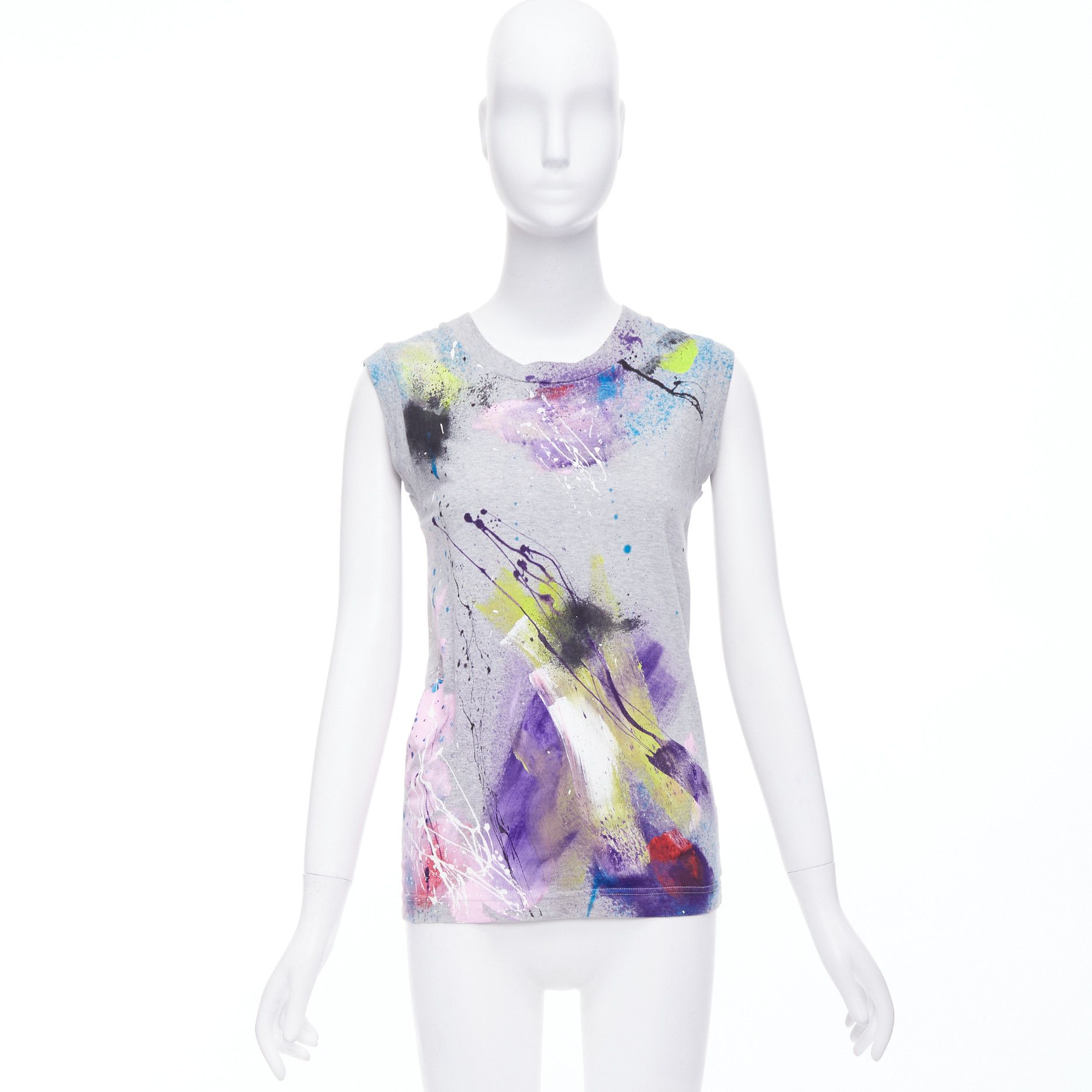 Dolce & Gabbana DOLCE GABBANA Liimited Edition 108/1500 hand painted tank top IT36 XXS Size S / US 4 / IT 40 - 9 Thumbnail