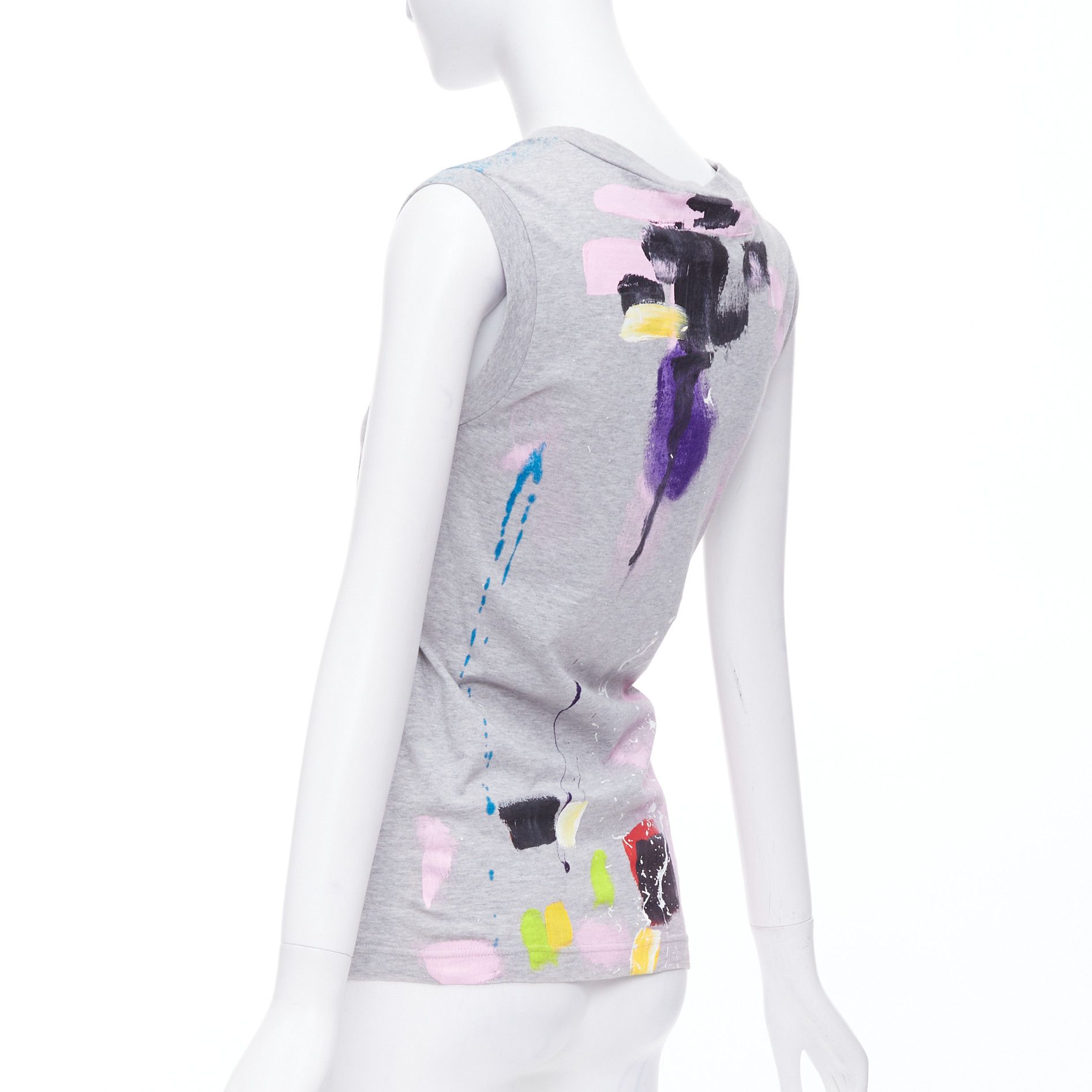 Dolce & Gabbana DOLCE GABBANA Liimited Edition 108/1500 hand painted tank top IT36 XXS Size S / US 4 / IT 40 - 6 Thumbnail